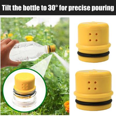 1/2Pcs Portable Outdoor Camping Rinsing Device Lightweight Universal Water Bottle Hand Face Washing Watering 4 Holes Rinser Tools