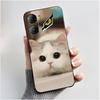 Custodia per Telefono Per ZTE Nubia Neo 3 5G Z2464N Custodia Estetica Moda Gatto Carino Cartone Animato Nero Morbido TPU Silicone Copertura Protettiva Completa