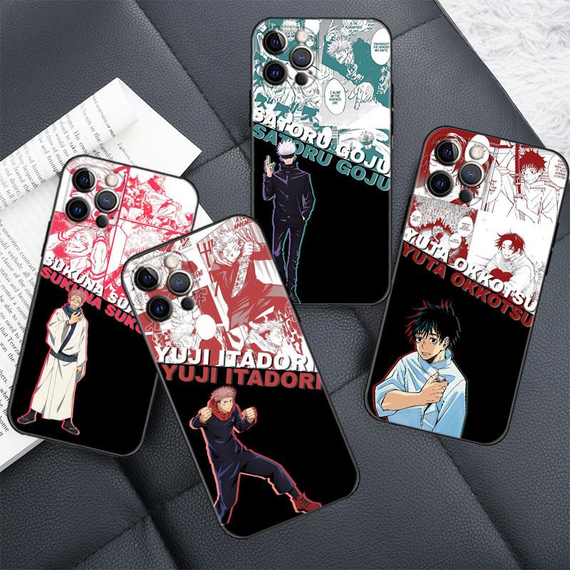 

Чехол для iPhone 11 13 12 pro max Cover xr 7 8 Plus Funda XS X 14 5 5S SE2020 Coque Yuji Itadori Yuta Okkotsu iPhone 14 Plus