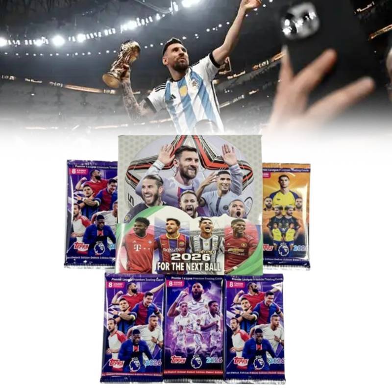 Global Football Cup World Soccer Stars Blind Box With Educational Cards For Kids
