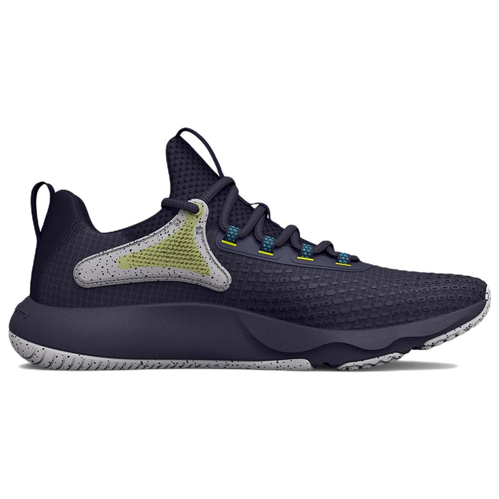 Under Armour HOVR Rise 4 Tempered Steel Men Sneakers Purple Midnight-Navy 3025565-500
