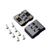 2 Pieces Motorcycle Rear Top Case Hinges Tail Box Spare Part Replacement Easy to Install