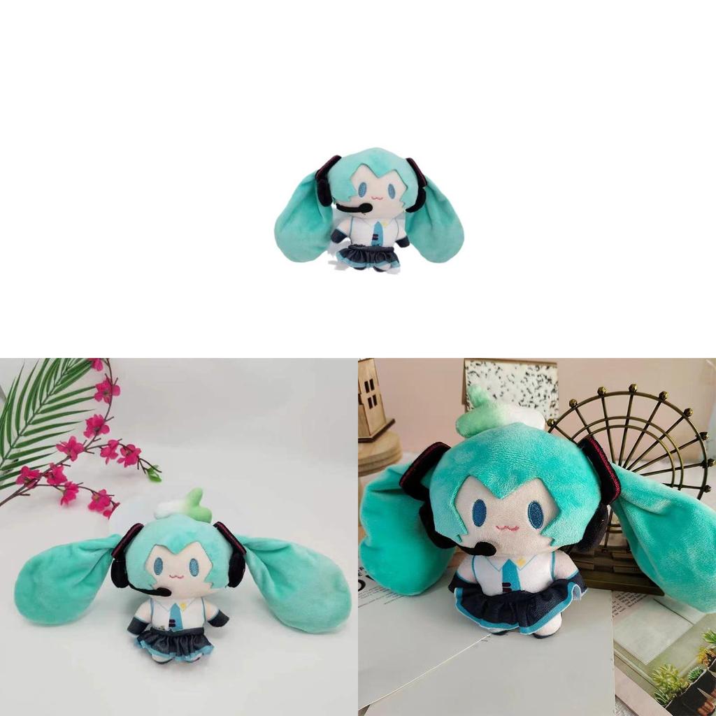 Hatsune Miku Plüsch Schlüsselanhänger Niedlicher Cartoon Tasche Anhänger Für Sammler