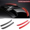 2Pcs Car Rear Spoiler Extension Lip Fins Spoiler For Mini Cooper F56 F55 2014 S /JCW Wings Red Carbon Fiber Auto Part Styling