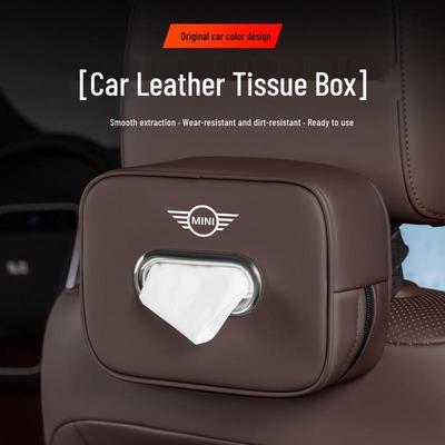 BMW MINI Cooper Seat Sunshade Hanging Tissue Box