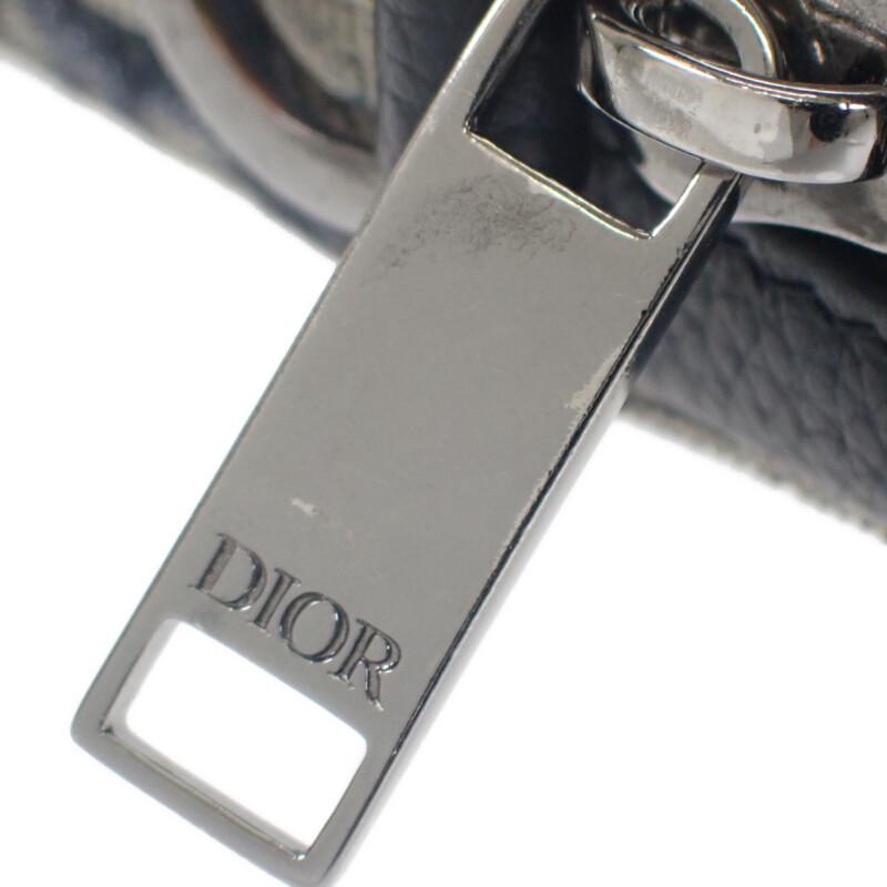 Dior  2ESBC265YSE-H05E Shoulder Bag Navy/beige canvas/leather Women