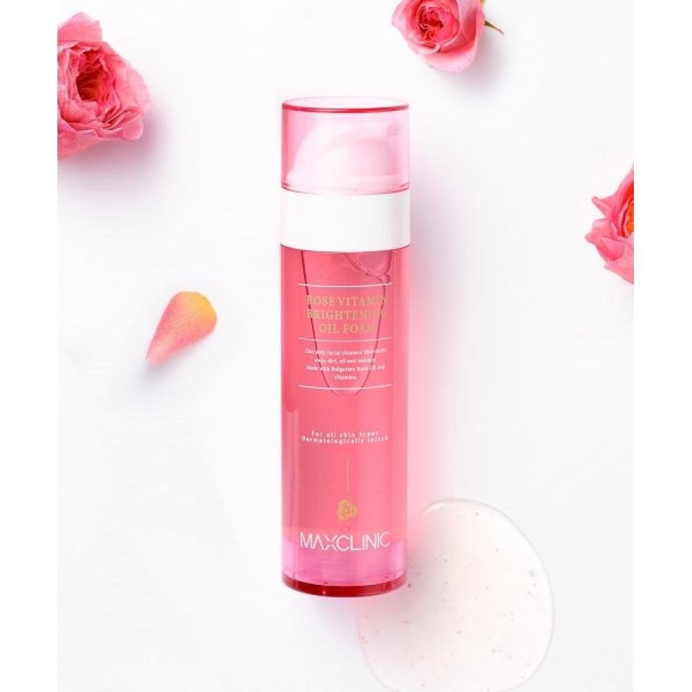 Maxclinic Rose Vitamin Brightening Oil Foam M34710 ROSE BRIGHTENING OIL FOAM