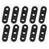 Boucle de Corde à Vent de Tente à 3 Trous 10 PCS Tendeur de Corde de Guidage de Tente Boucle Fixe Accessoires de Toile Coupe-Vent Pour Camping Randonnée en Plein Air
