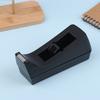 1 Stück Schwarzer Desktop Mini-Klebebandabroller Klebebandabschneider Mit Anti-Rutsch-Basis Abroller Klebeband Nachfüller Spender Für Büro Schulbedarf
