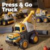1:55 Diecast City Truck Diecast Model Fire Sanitation Engineering Car Inertial Play Vehicle Educational Toys For Children Gift