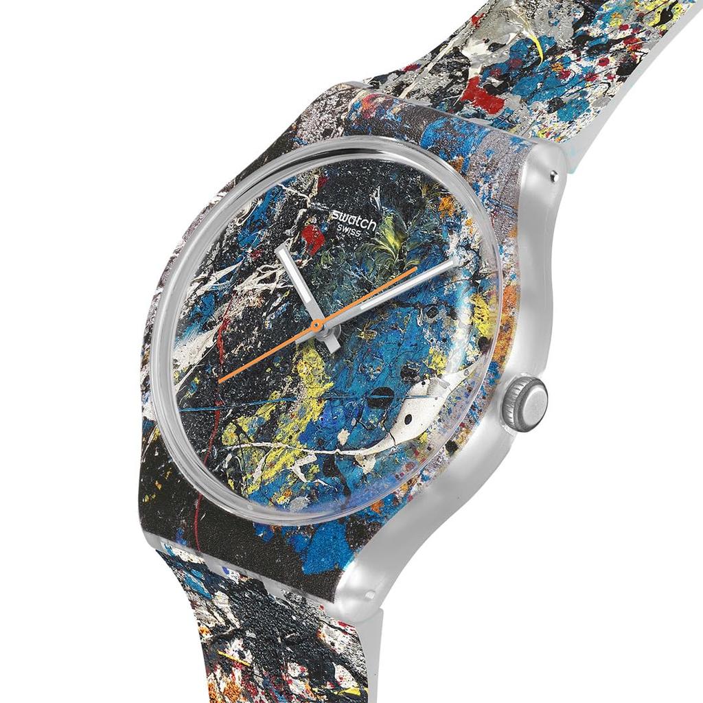 NEW GENT ALCHEMY Watch SUOZ366 Unisex Adult Transparent [Swatch] POLLOCK'S