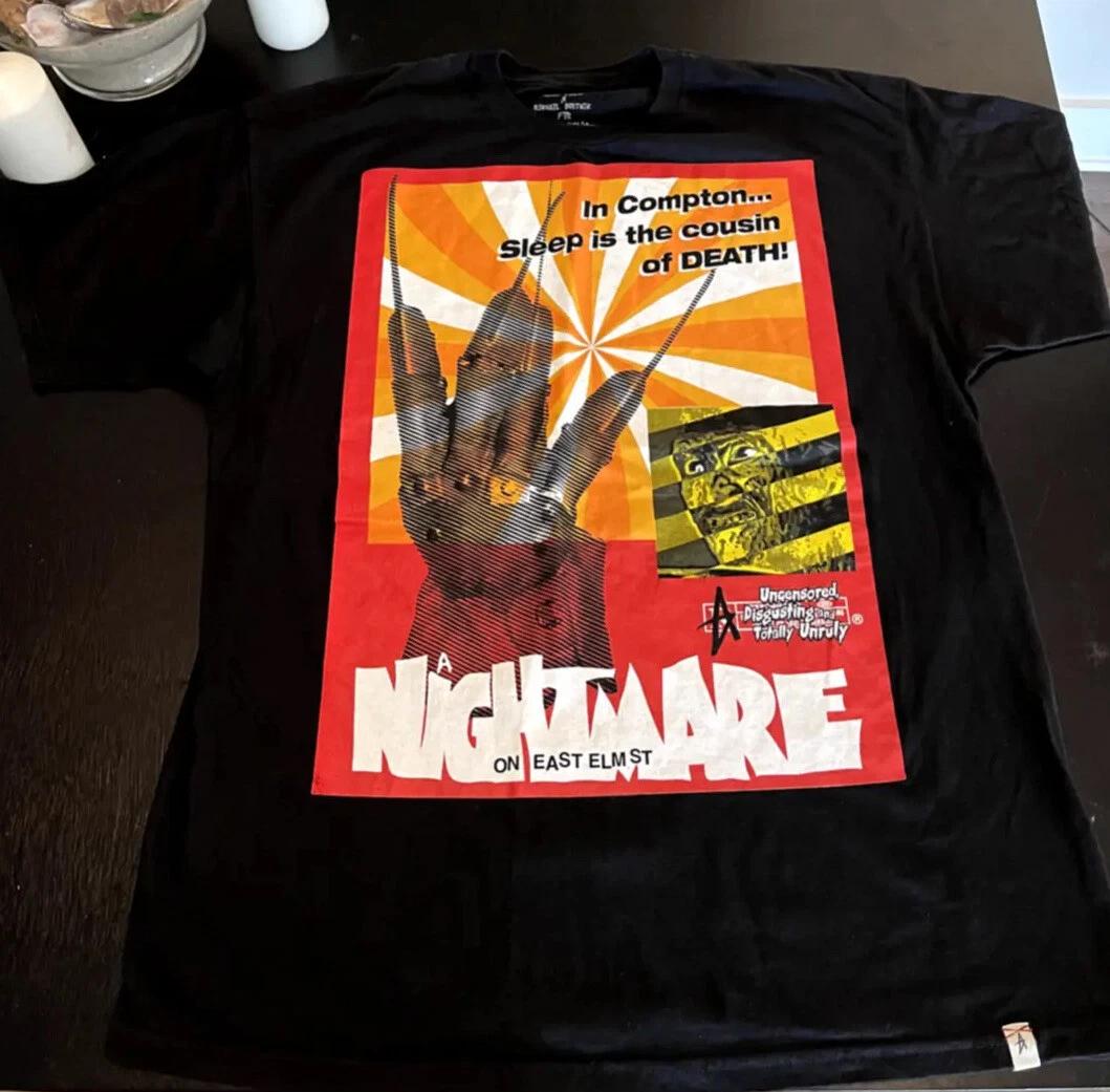 RARE Altamont Mike Jones/Mikhail Bortnik, NIGHTMARE ON EAST ELM ST T-Shirt - XL M