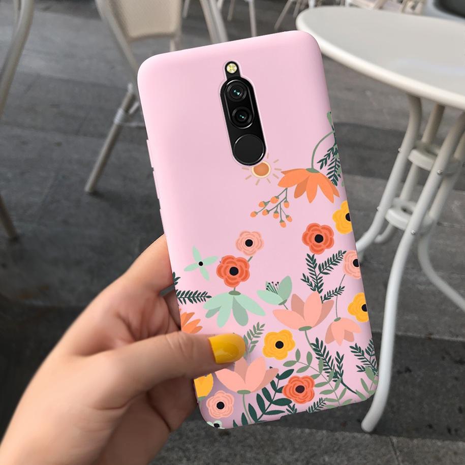 Popular Lavender Case For Xiaomi Redmi 8 Cover 2021 Soft Slim Silicone TPU Phone Case Funda For Xiomi Redmi 8 Coque Redmi8 Cover