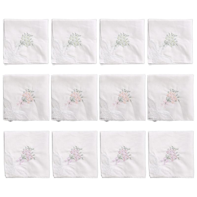 Белый кружевной платок для женщин, свадебный платок, карманный платок для жениха и невесты, свадебный подарок