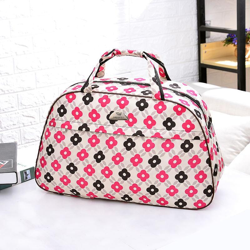 Large Capacity Handbag Travel Bag for Women Fashion Cartoon Luggage Bag Men Weekend Travel Bag Waterproof Shoulder Travel Duffle
