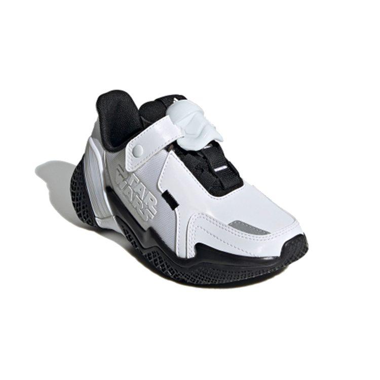 Star Wars x Adidas STAR WARS Rnr K Slip Resistant Cushioning Low top Kids' Running Shoes Black Kids' FV5789