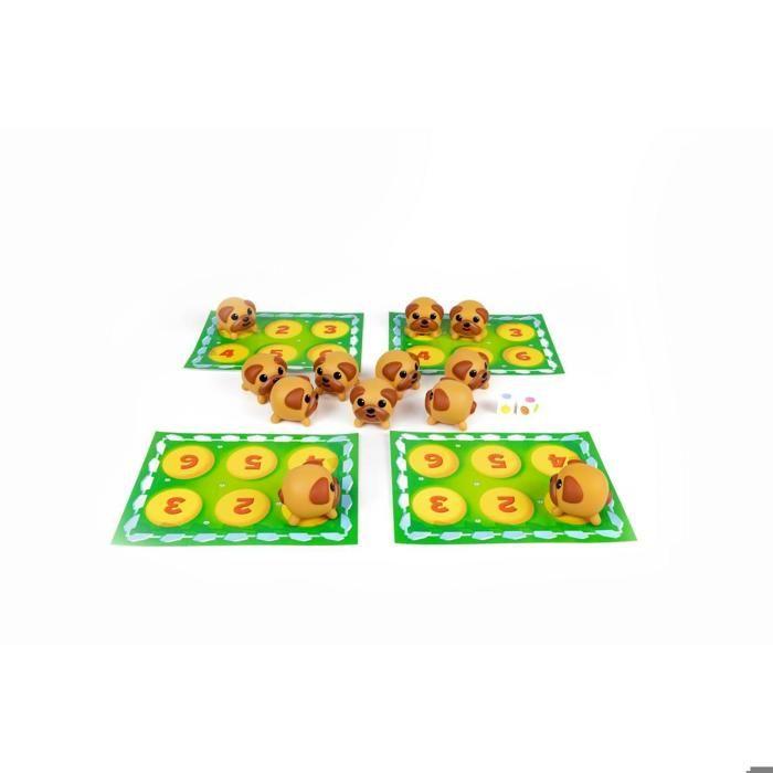 Jeu de société - BLUE ORANGE - LOLLY DOGS - Jeu de dés - 2-4 joueurs - Dès 4 ans