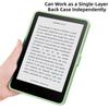 Auto Wake/Sleep Case Magnetic Snap-on e-Reader Cover Split Design Transparent Funda for KOBO Clara Color/2E/BW 6 inch