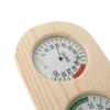 1pcs Wooden Sauna Thermometer Sauna Hygrothermograph Thermometer Celsius
