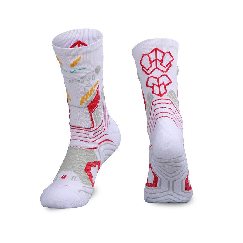 Basketball Socks Mid-calf Men s Towel-bottom Practical Fitness Sports Socks Elite Socks Running Socks 1 pair