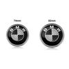 automobile hood and trunk badge carbon fiber decorative badge 74/82mm for BMW X3 X5 X6 X7 E70 E30 F32 F35 F02 F07 F18 F07