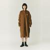 SPNK Corduroy Oversized Dress_Camel
