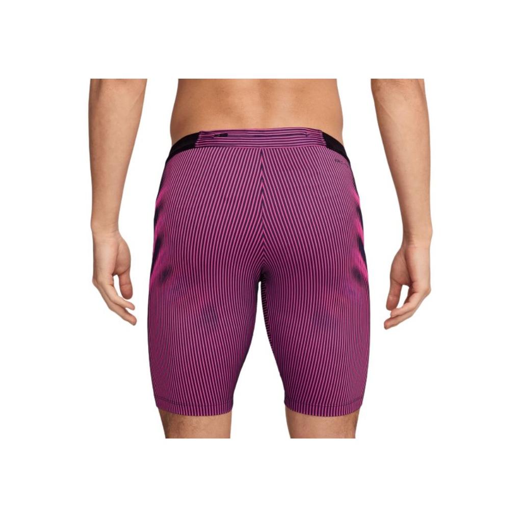 Nike Pantaloncini Casual a Vita Media con Elastico in Vita da Uomo Color Viola Corteccia FN3369-060