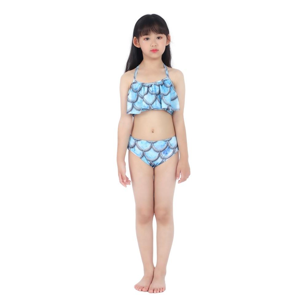 New Summer Children's Mermaid Swimsuit Mermaid Tube Top Fish Tail Girls Princess Dress Clothing Hot Spring Swimsuit