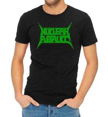 Nuclear Assault Green Title Logo Unisex T-Shirt