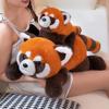 Adorable Brown Raccoon-Panda Plush Toy Doll