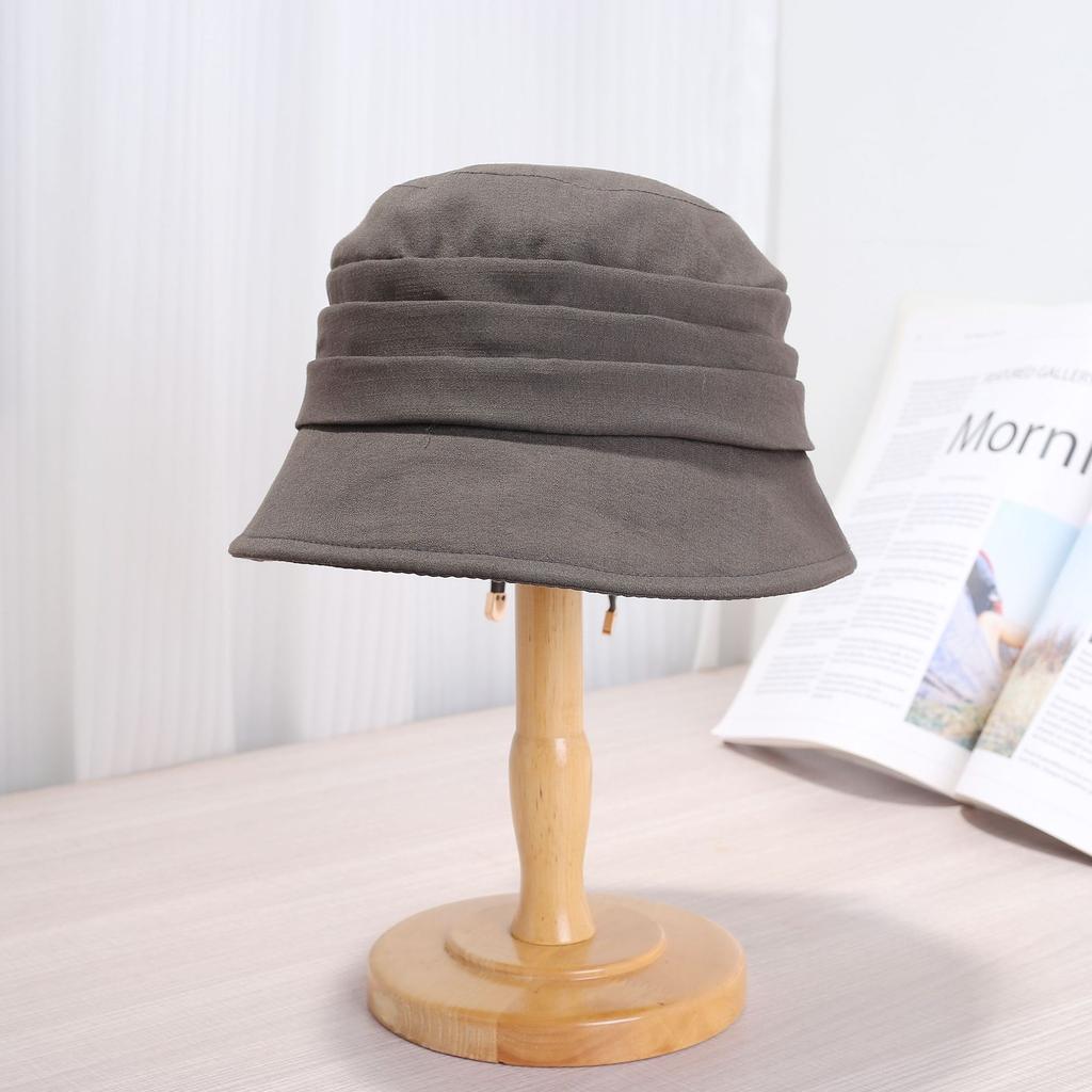 Folded fisherman beret big head circumference autumn and winter retro newsboy hat large size face small painter hat suitable for big face