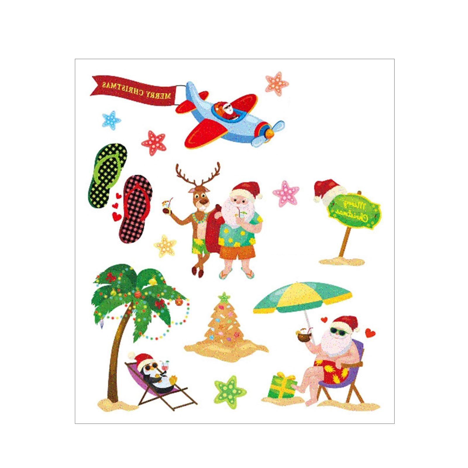 

Рождественские наклейки для глаз с изображением лица, подводка для глаз, тени для век, временные наклейки, наклейки для женщин и девочек, костюм на Хэллоуин, одежда для косплея, аксессуары для вечеринок One Size