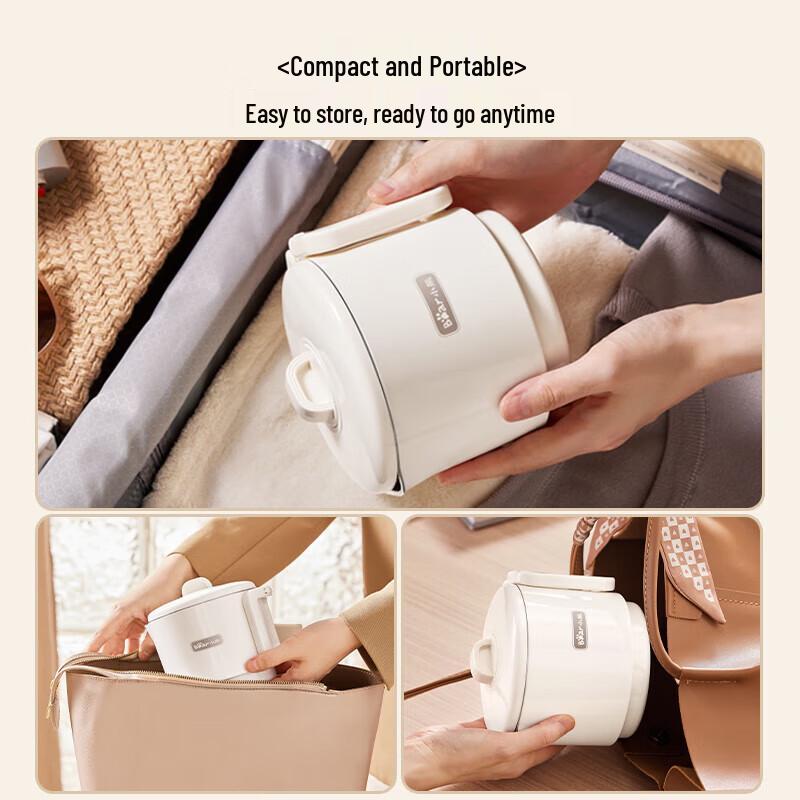 BEAR Portable Folding Electric Kettle CN Plug (adapter Included)