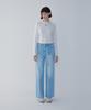Bobeu Belted Semi-Wide Denim Pants_Light Blue 7156155001
