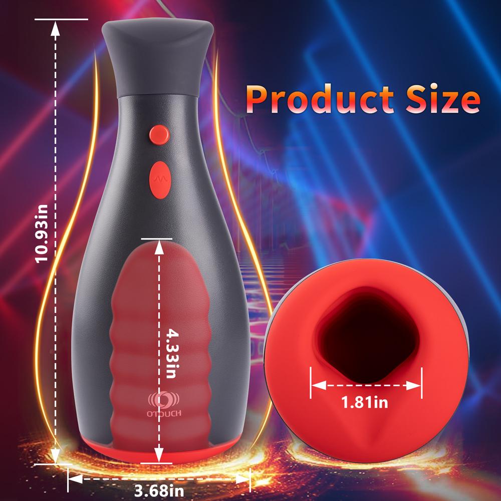 Automatic Inflatable Male Masturbator Cup Vibration Deep Throat Blowjob Sex Machine Adult Sex Toys for Men Penis Masturbation