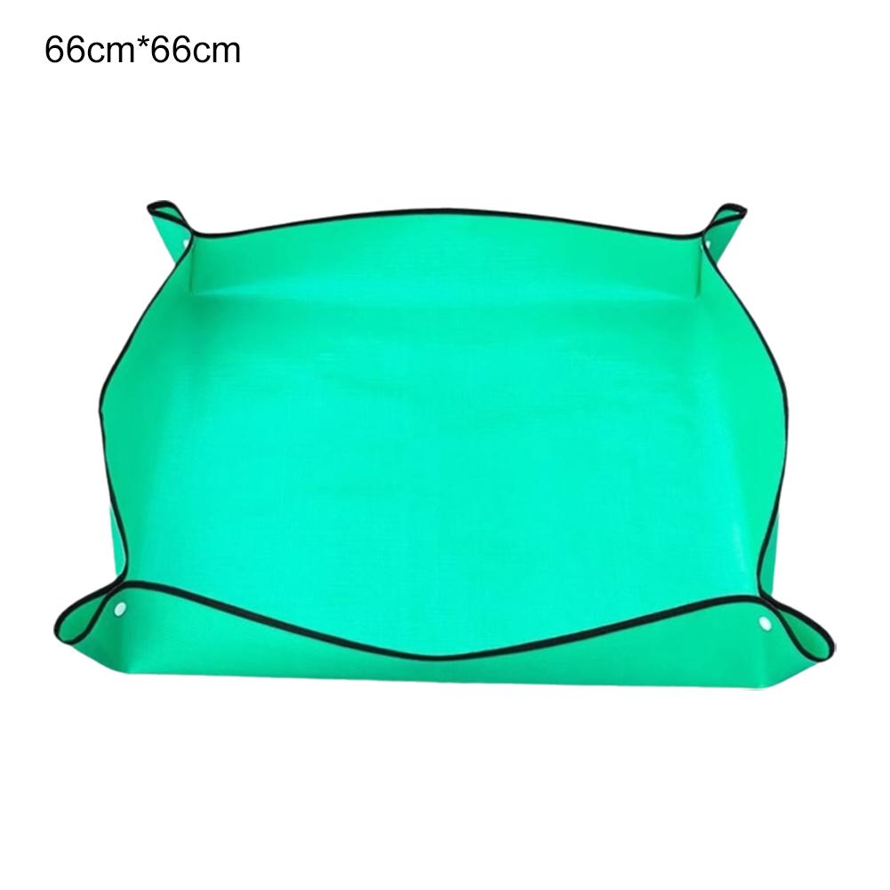 Foldable Garden Plant Flower Pot Reusable Transplanting Waterproof Mats,New Home Gardening Supplies Planting Mat Potting Pad