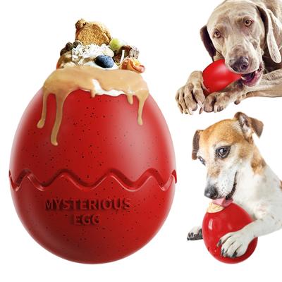 Dog Toy for Small Large Dogs Dinosaur Eggs Slow Feeder Pet Interactive Toys Release Anxiety French Bulldog Labrador Chew Toy