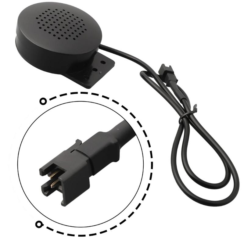 Loud Siren Output Automotive Alarm Speaker 2 Pin Design Weatherproof Low Power Consumption for Emergency Warning Use