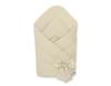 Double-sided Soft Cotton Baby Wrap with Ties - Beige