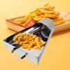 Commercial Steel Popcorns Scoops Bagger Tool For Serving Snacks Dessert Dry Good With Corrosions Resistance Features