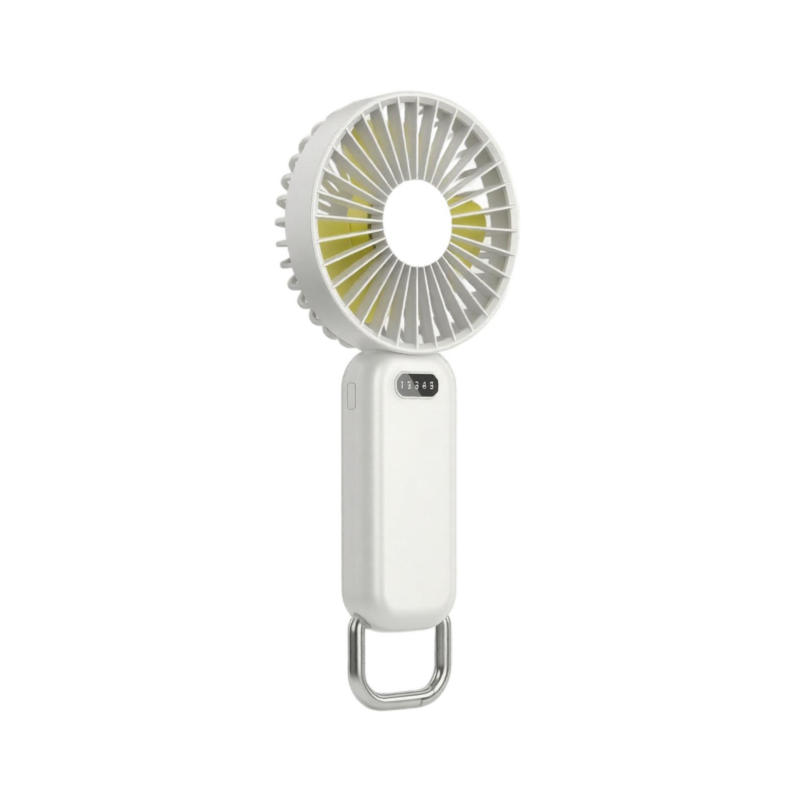 

Portable USB Rechargeable Handheld Fan Compact Design Lightweight Personal Cooling Device with Adjustable Speed Settings for Indoor and Outdoor Use ONE SIZE