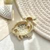 Cute Sheep Brooches For Women Lamb Pin Y2K Shiny Pearl Crystal Lapel Pins Badges 2027 New Year Gifts Fashion Jewelry Accessories