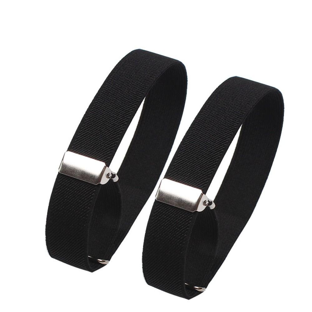 3Pairs Non-slip Elasticated Cuff Holder Hold Up Business Arm Band Fashion Sleeve Garter Strap  Groom