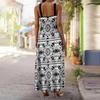 Women's Slip Dress Maxi Long Dress Datura Print Stitching Print Dress Spring & Summer Leisure Vacation