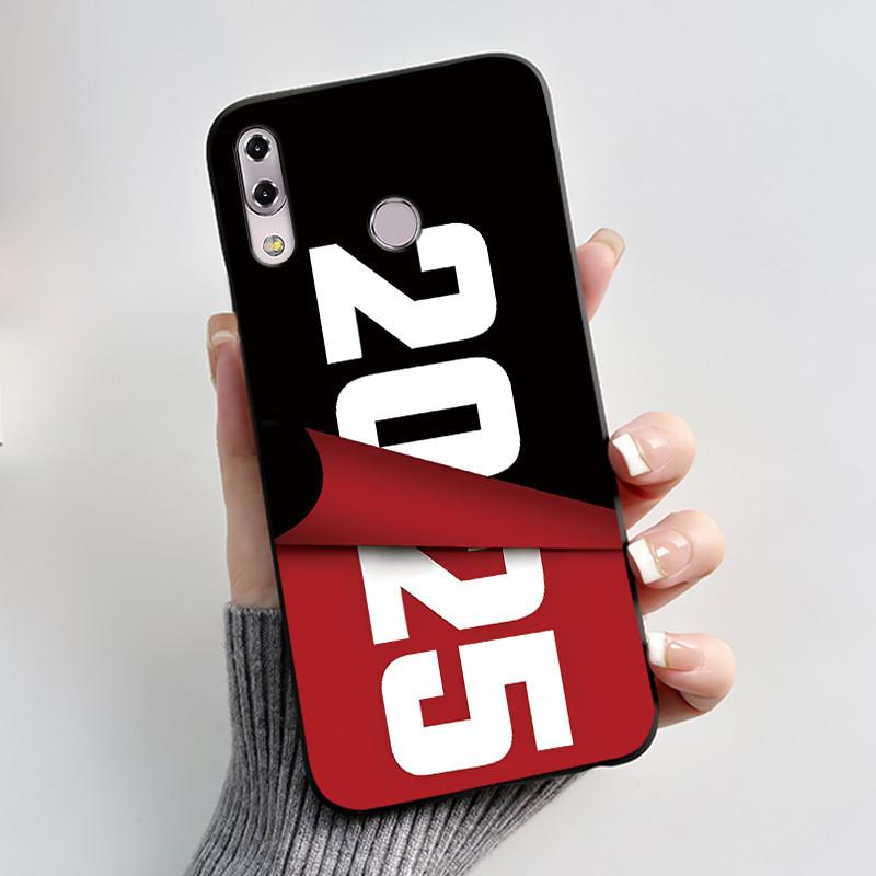 Für ASUS Zenfone 5 ZE620KL ZF620KL X00QD 5z ZS620KL Z01RD Hülle Luxus Süßes Liebes Kaninchen Lustig Schwarz Weiche TPU Silikon Rückseite