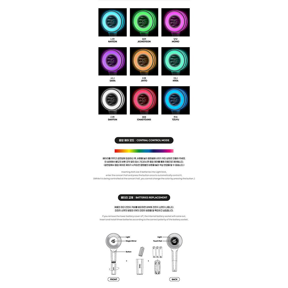 Twice Offizieller Light Stick - Candybong Infinite