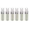 6 Pezzi Lampadine G9 in Silicone 5W 104LED Lampadina IP45 Impermeabile per Casa Lampadario Applique 220V