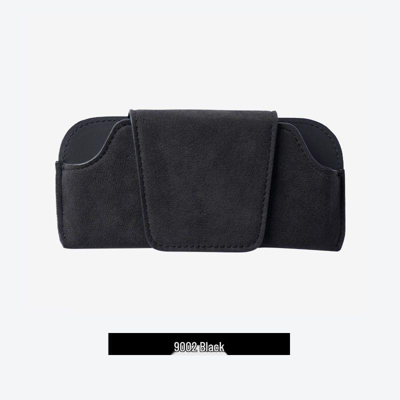 Multi-functional Suede Car Visor Storage - Sunglasses and Contact Lens Clip