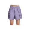 New Sportswear Essentials Series Cargo Shorts Women's Soft Purple HM6983-527