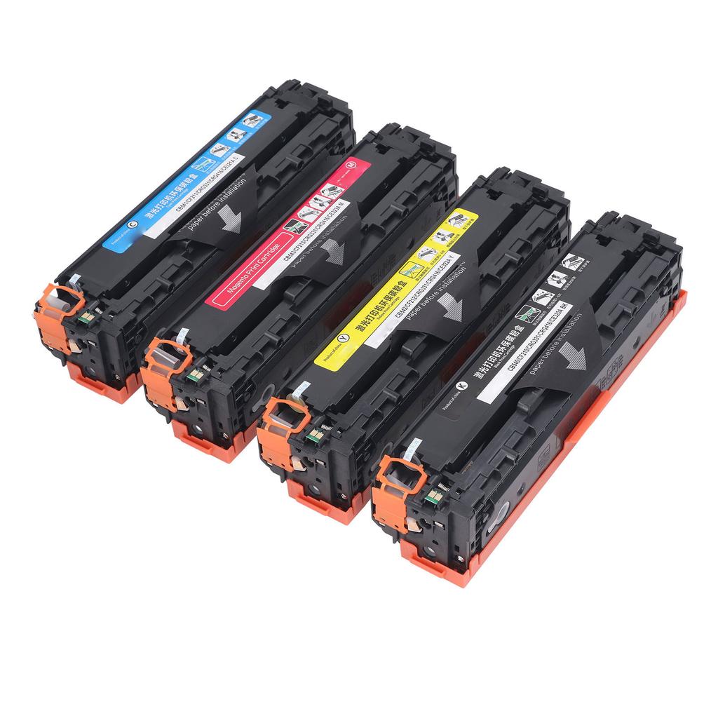 4Pcs Toner Cartridge Replacement for HP Color Laserjet CP1215 CP1518ni CM1312nfi CM1312 CP1515n CP1525nw M251 Printer